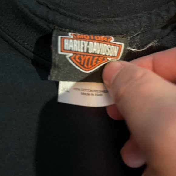 Harley Davidson XL black shirt from the European Celebration in Rome, June 2013 - Picture 5 of 5